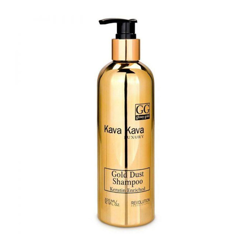 שמפו זהב גולד דאסט לשיער יבש ופגום - Gold Dust Shampoo Kava Kava
